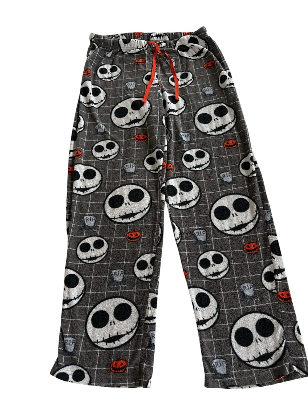 Unisex Mens /Women Nightmare Before Christmas Lounge Pants Large Fleece